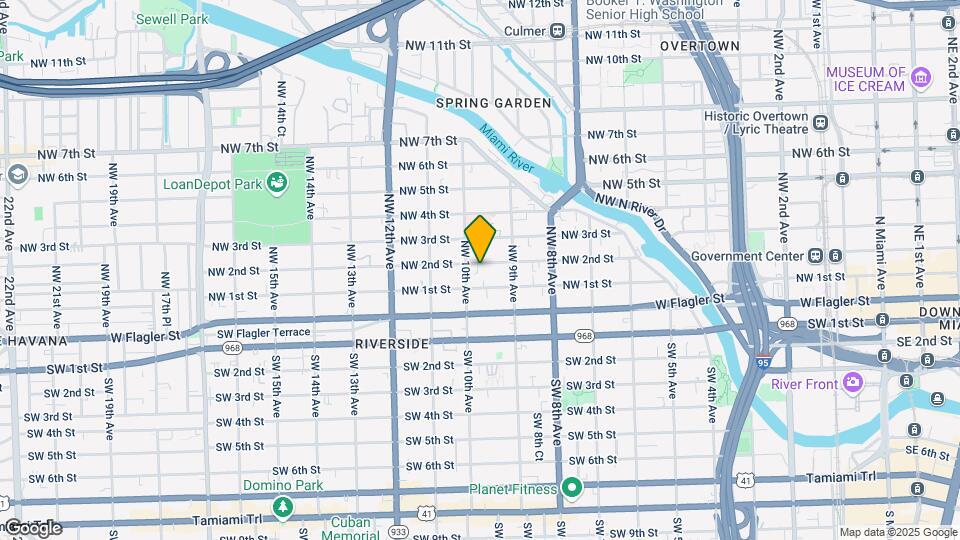 974 NW 2nd St Map and Location Details
