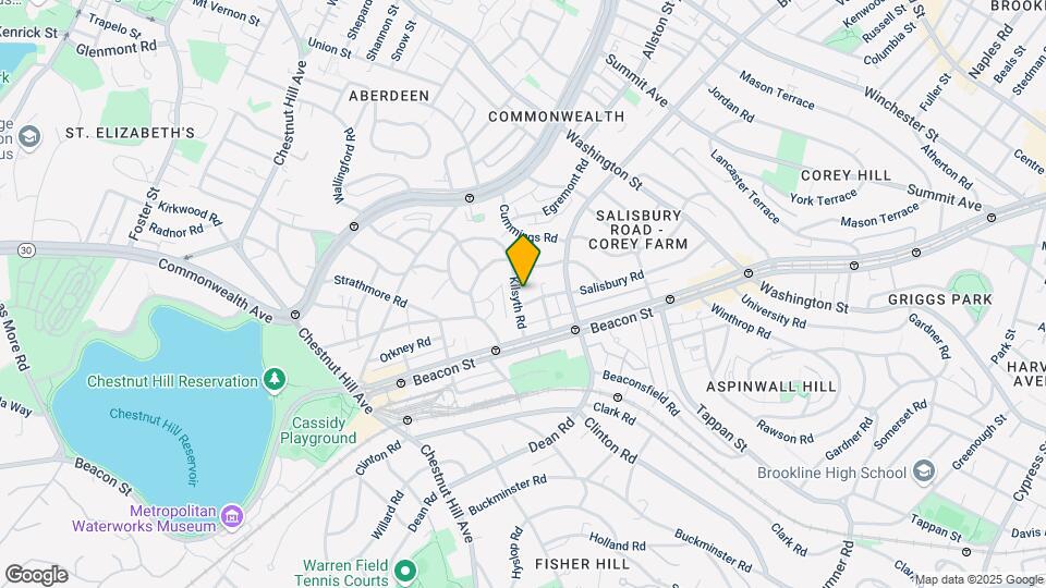 37 Kilsyth Rd, Unit #1 Map and Location Details
