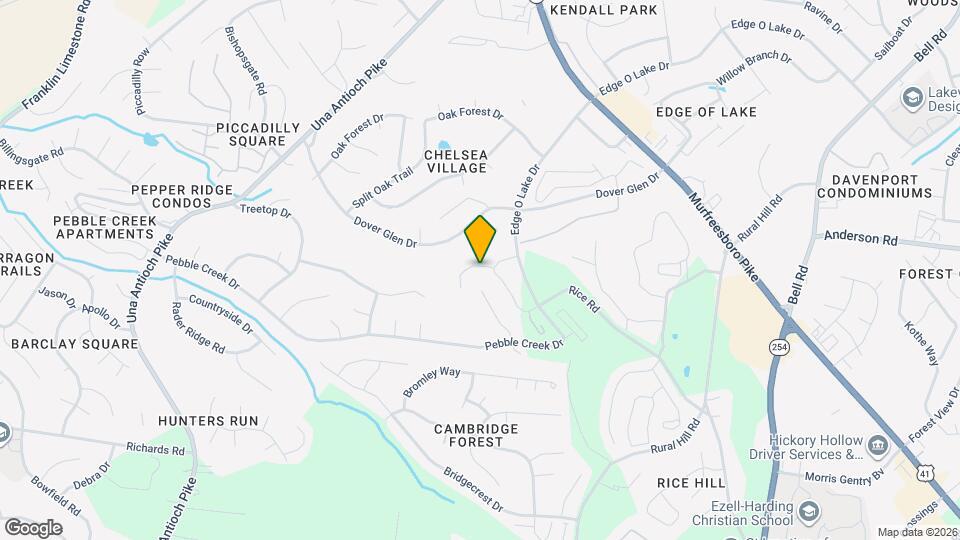 1613 Mountain Ash Ln Map and Location Details