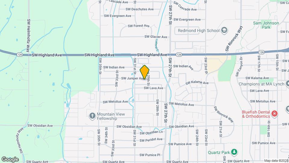 2962 SW Juniper Ave Map and Location Details