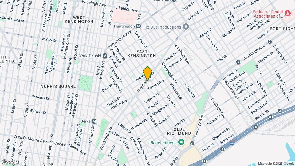 2451 Frankford Ave Map and Location Details