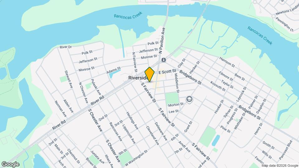 24 W Hancock St Mapa y Detalles de la Ubicación