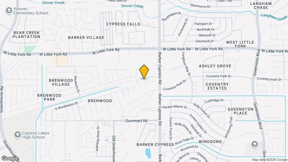 18206 Bethany Manor Ct Map and Location Details