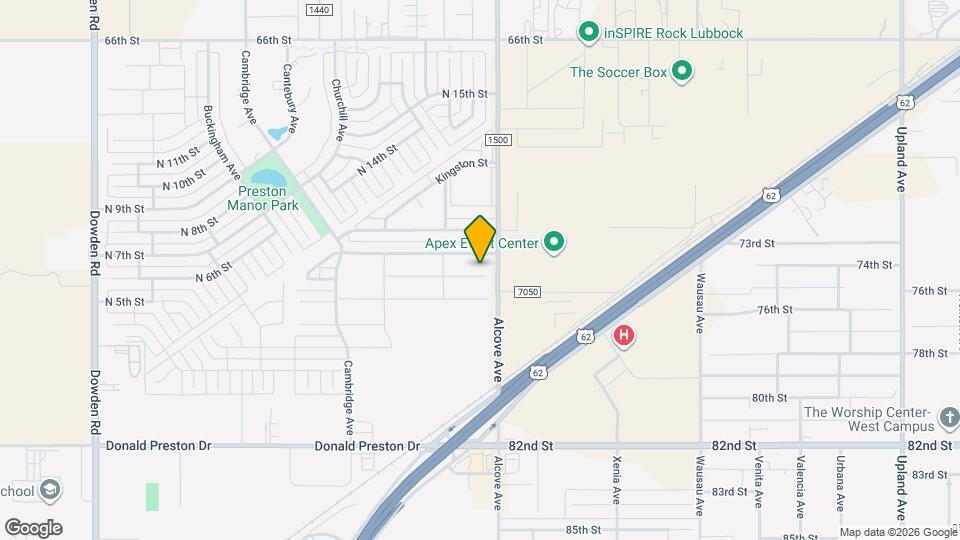 1216 N 6th St Map and Location Details