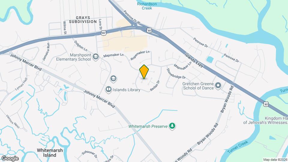 102 Forestay Ct Map and Location Details