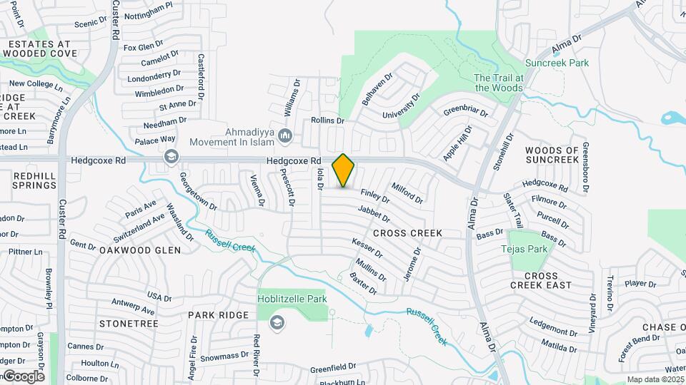 1508 Finley Dr Map and Location Details
