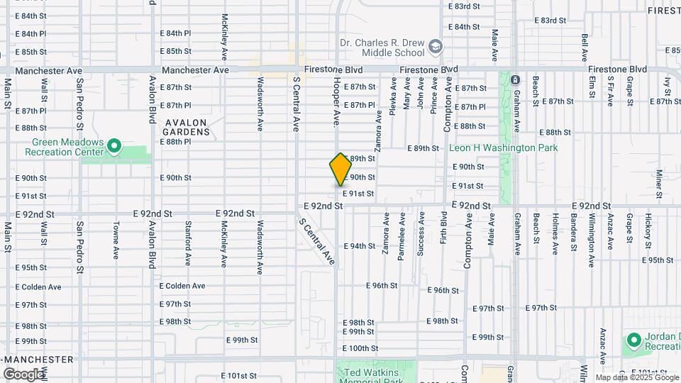 9022 Hooper Ave Map and Location Details
