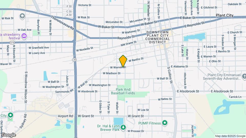 809 W Warren St Map and Location Details