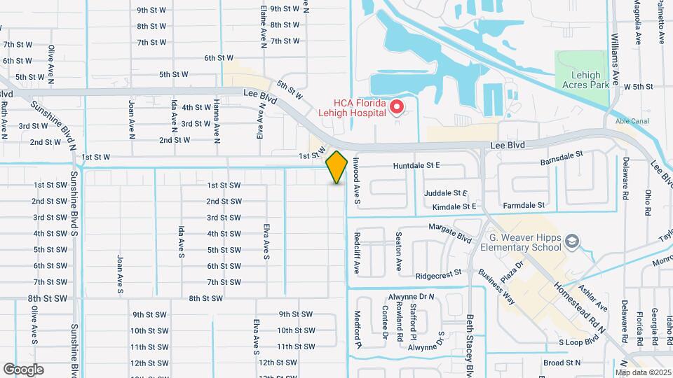 2503 1st St SW Map and Location Details