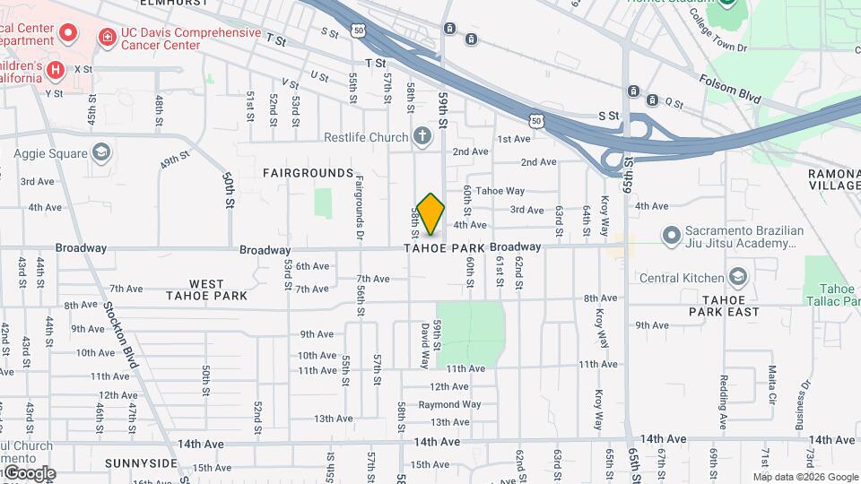 5835 Broadway Map and Location Details