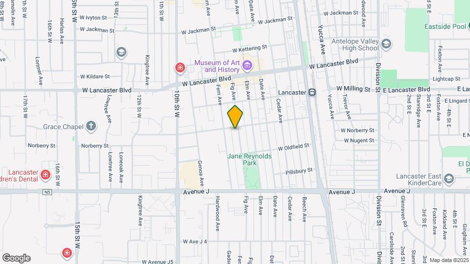 44655 Fig Ave, Unit Front Unit Mapa y Detalles de la Ubicación