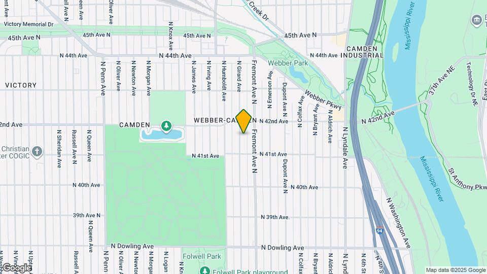 4126 N Girard Ave Map and Location Details