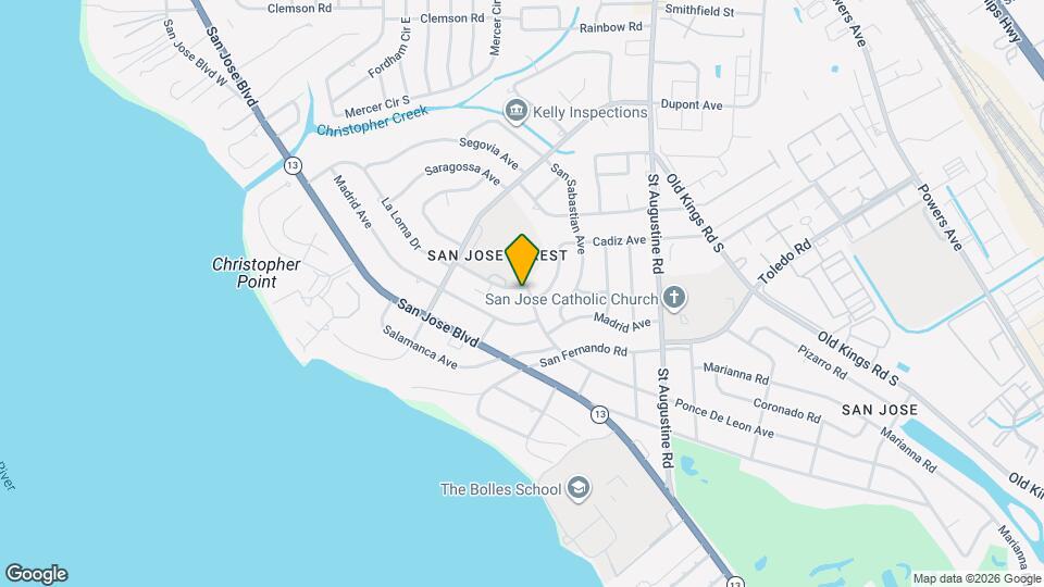 7086 Ponce De Leon Ave-Unit -3 Map and Location Details