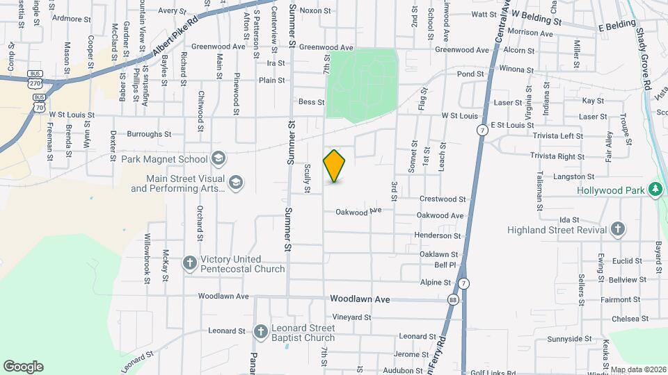 104 Benttree Ct Map and Location Details