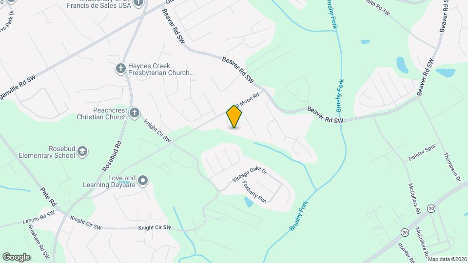 1613 Virgil Pond Ln Map and Location Details