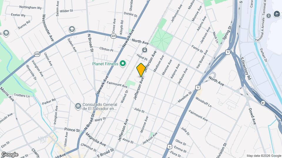 Elizabeth Gardens Map and Location Details