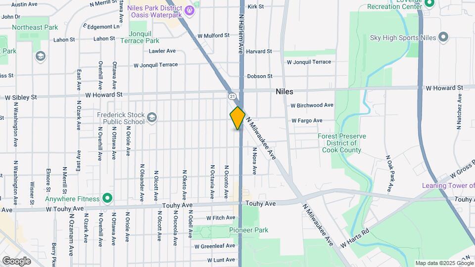 7428 N Harlem Ave Map and Location Details