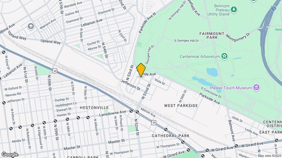 1747 N Wilton St Map and Location Details