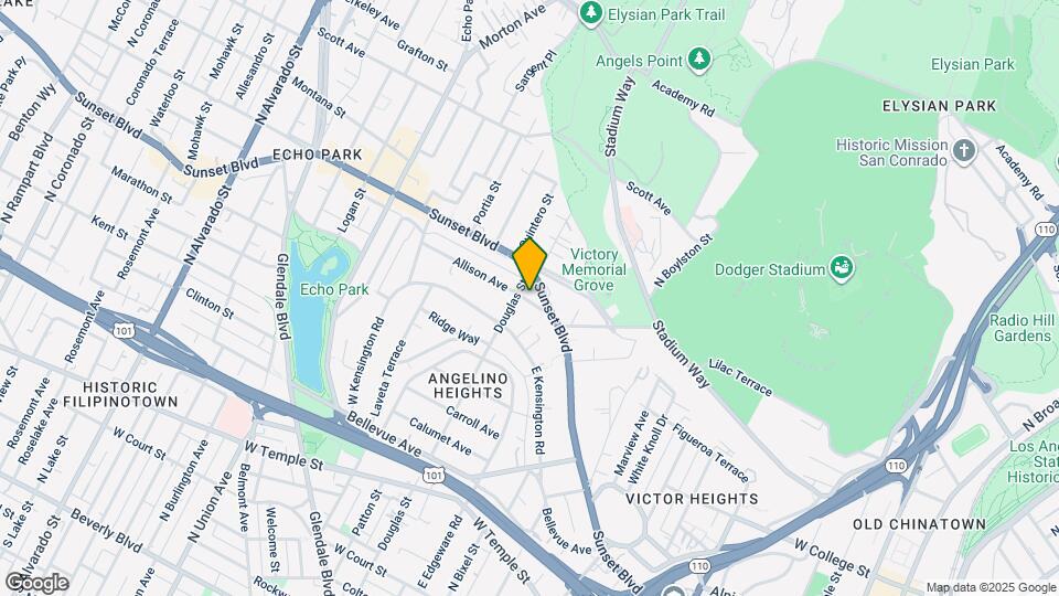 1385 Allison Ave Map and Location Details