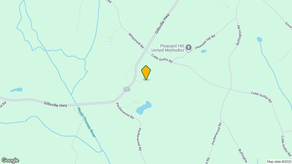 4438 Gillsville Hwy Mapa y Detalles de la Ubicación