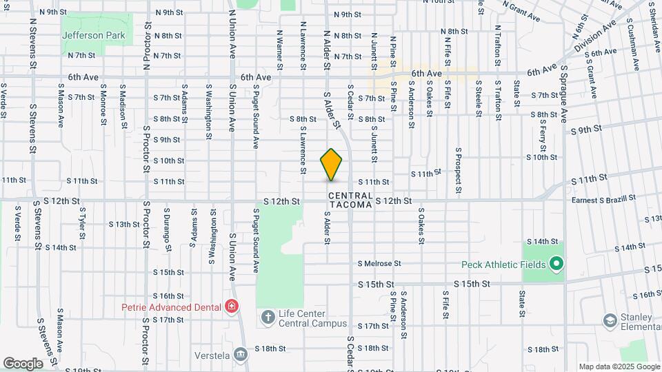 3122 S 11th St Map and Location Details