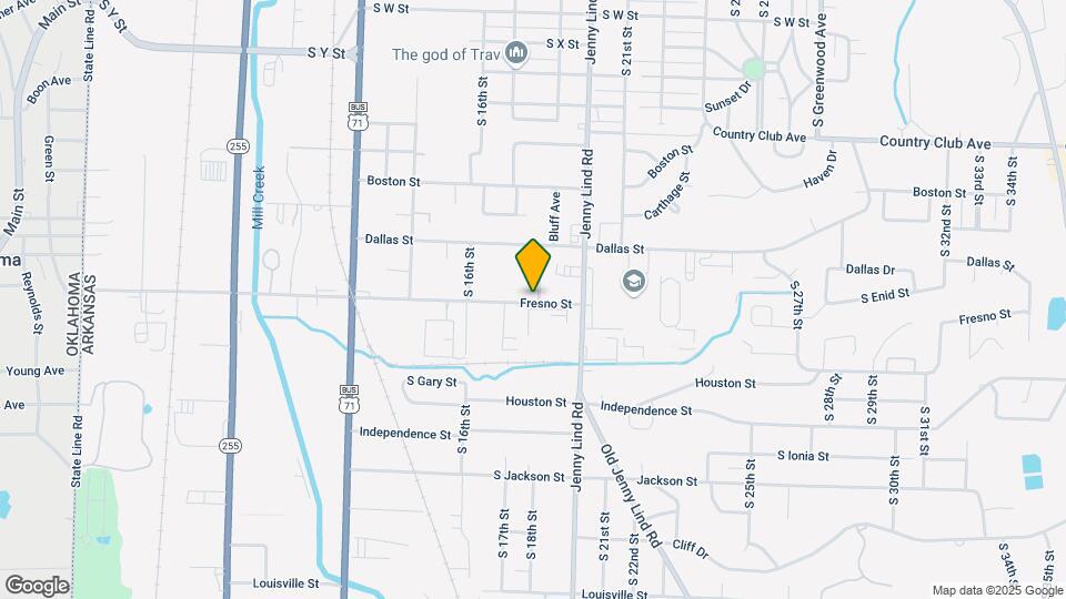 3322 S 18th St Map and Location Details