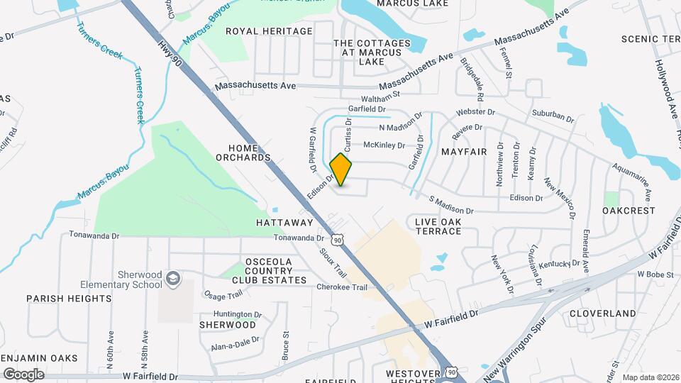 89 S Garfield Dr Map and Location Details