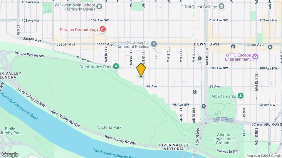 9924 114th St NW Map and Location Details