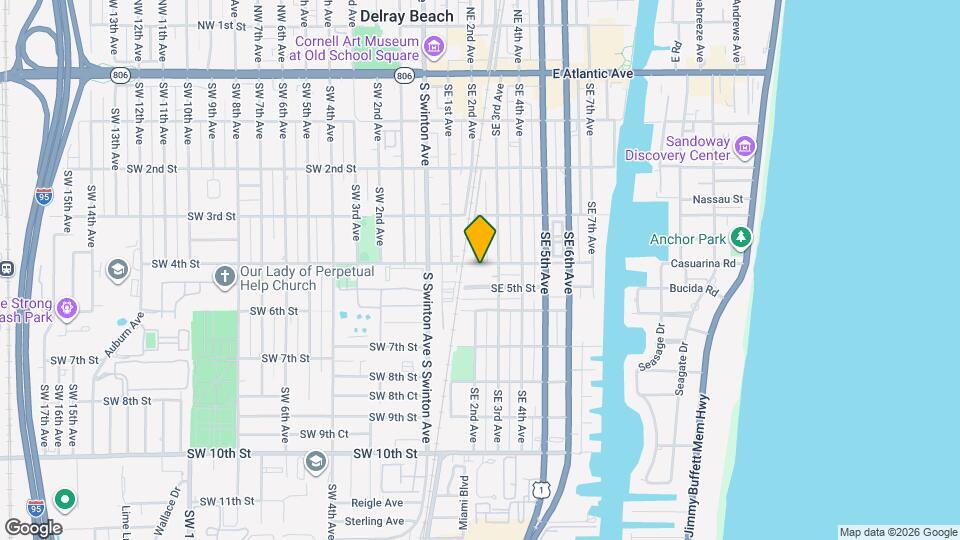 202 SE 4th St Map and Location Details