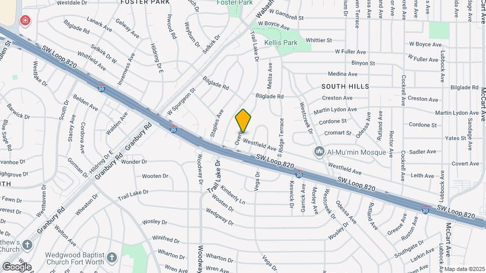 4909 Overton Ave Map and Location Details