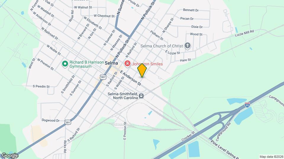 110 N Sellers St Map and Location Details