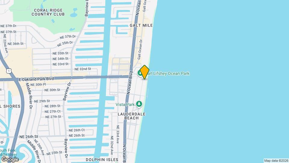 3052 N Atlantic Blvd Mapa y Detalles de la Ubicación