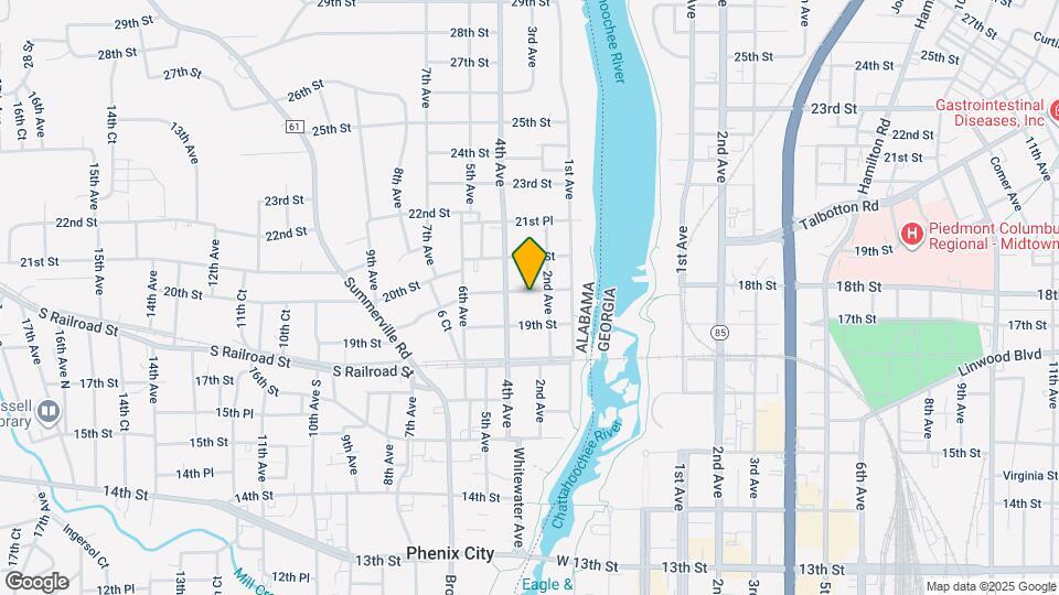 207 20th St Map and Location Details