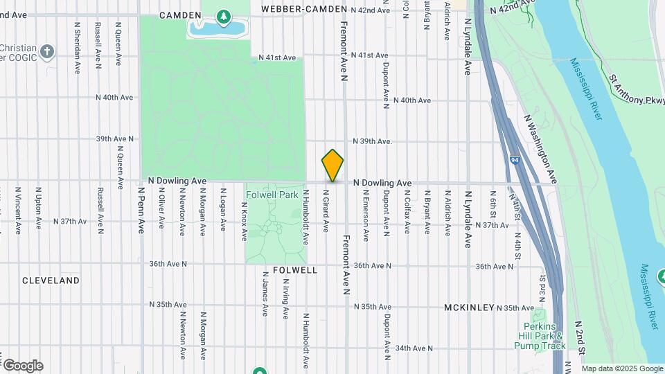 1315 N Dowling Ave Mapa y Detalles de la Ubicación