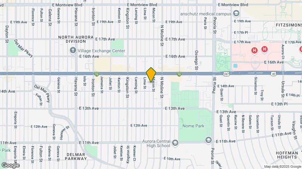 1451 Macon St Mapa y Detalles de la Ubicación