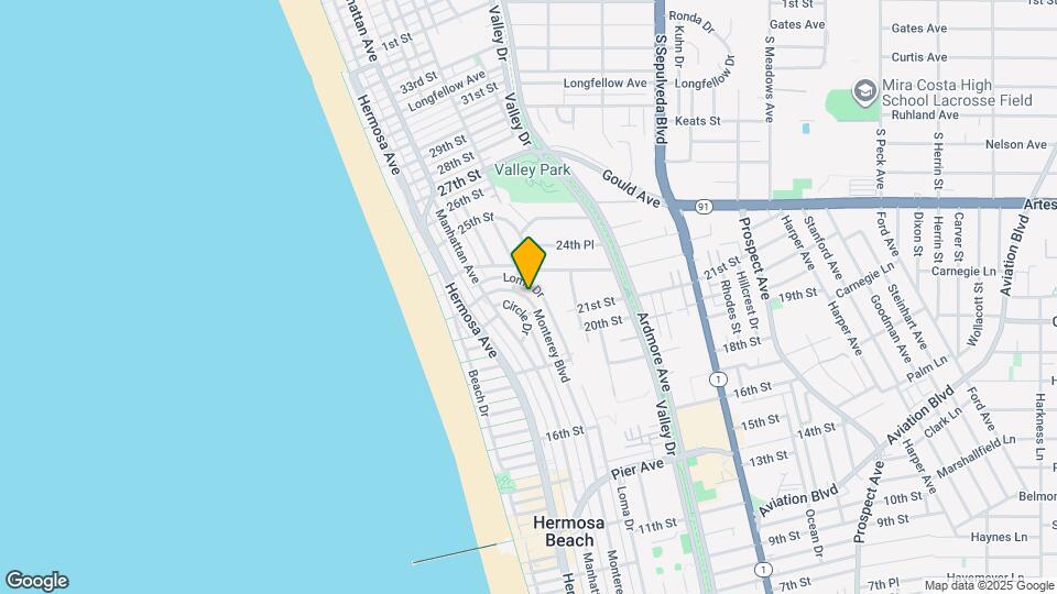 2144 Monterey Blvd Map and Location Details