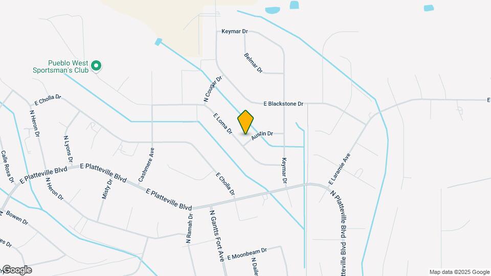 927 E Loma Dr Map and Location Details
