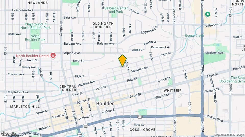 2324 19th St Map and Location Details