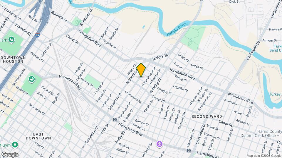 202 N York St Map and Location Details