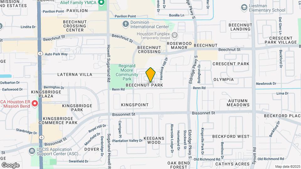8629 Kinghaven St Map and Location Details