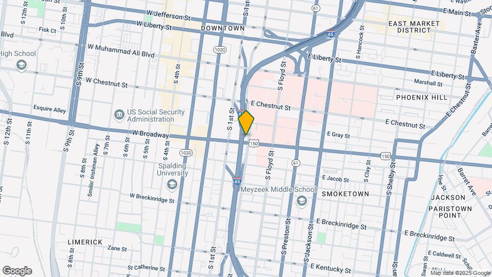Myers Lofts Mapa y Detalles de la Ubicación