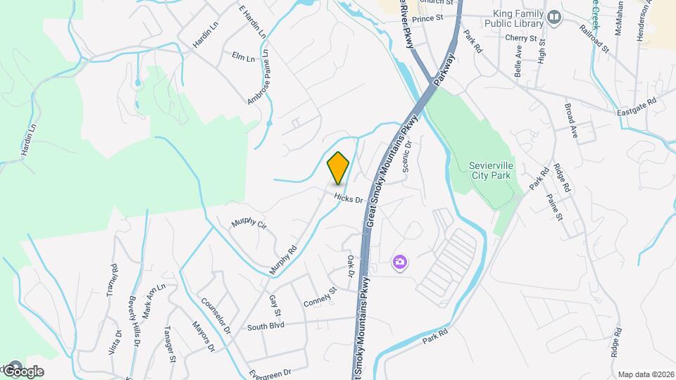 205 Hicks Dr Map and Location Details