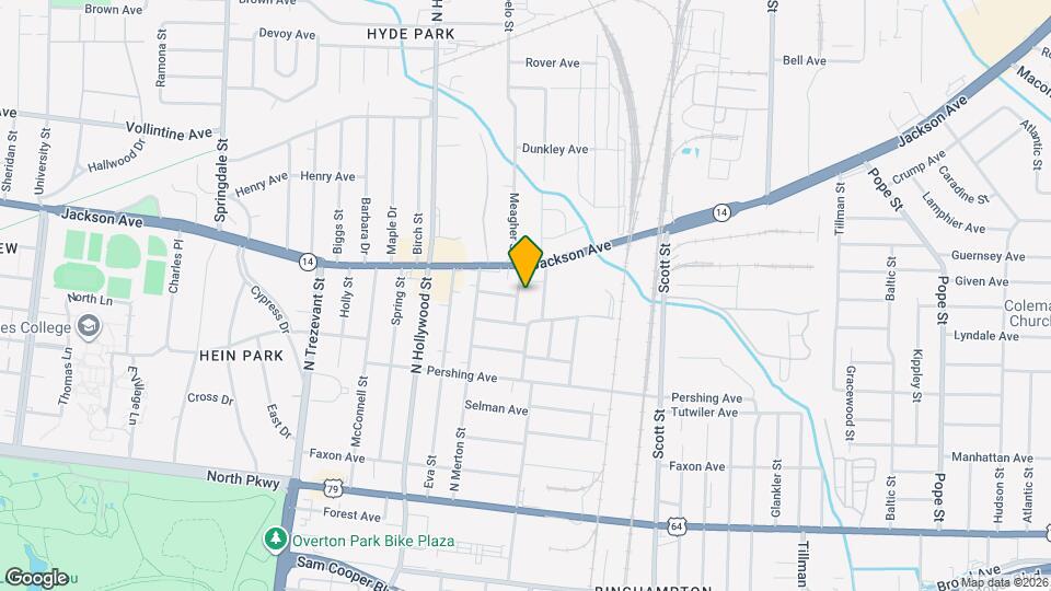 804 Columbia St Map and Location Details