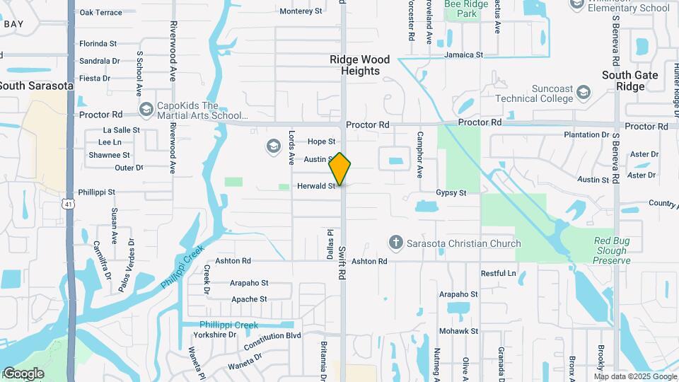 2738 Herwald St Mapa y Detalles de la Ubicación