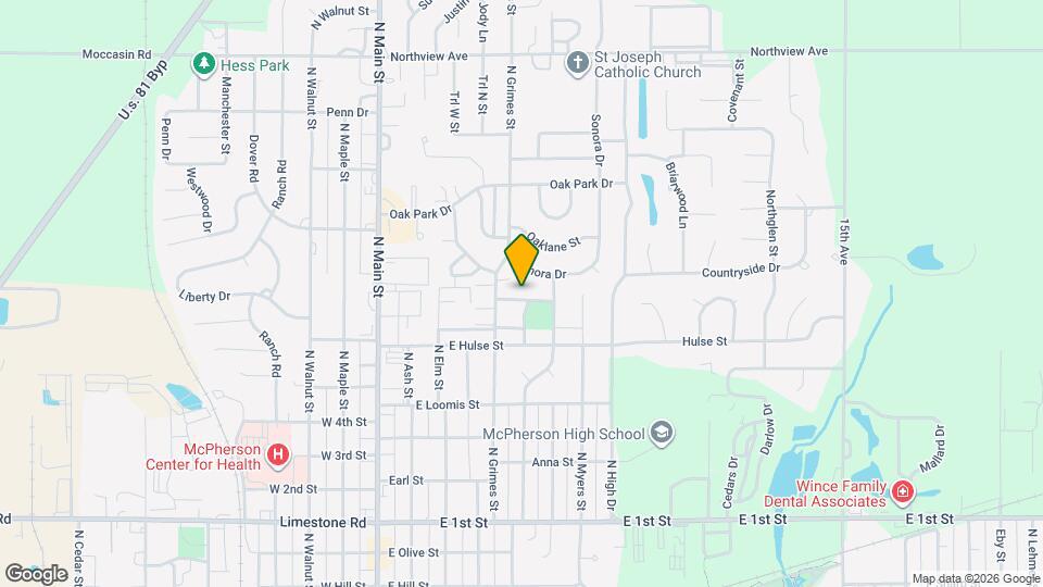 521 Normandy Rd Map and Location Details