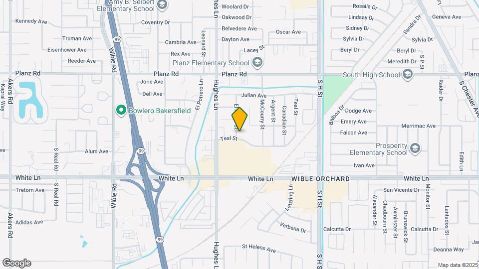 3808 El Alisal St Map and Location Details