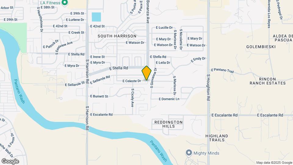 9870 E Celeste Dr Map and Location Details