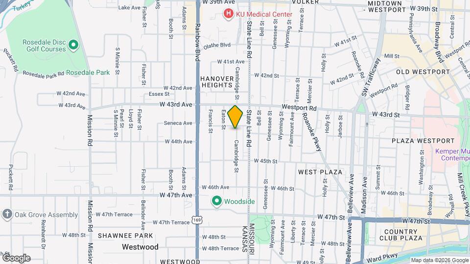 4408 Cambridge St Map and Location Details