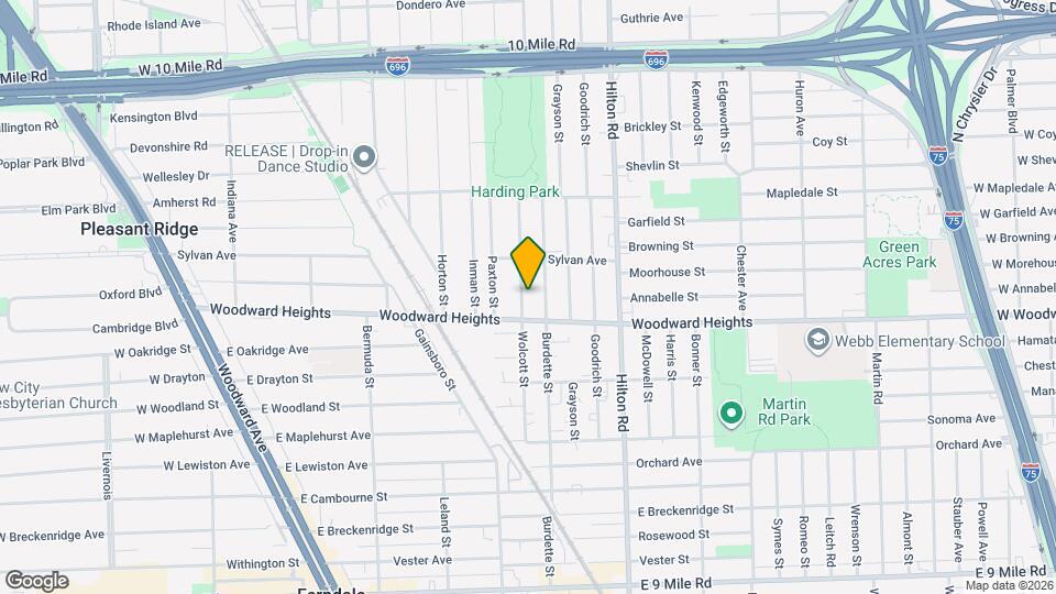 2742 Wolcott St Map and Location Details