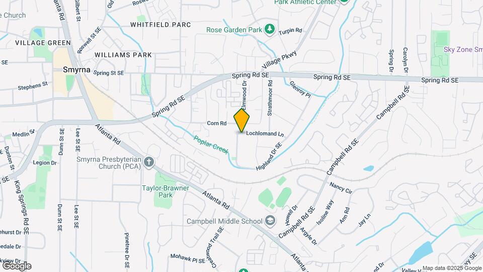 1836 Lochlomand Ln Map and Location Details